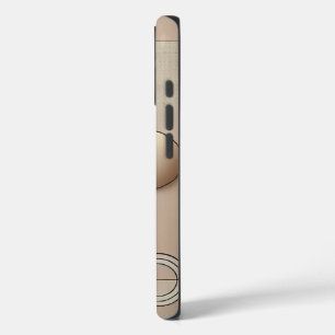 Elegant Minimalist iPhone Case - Luxury Geometric 