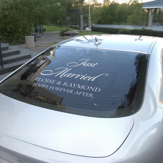 Elegant Minimalist Just Married Wedding (Creator Uploaded)