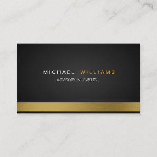 ELEGANT MINIMALIST LEGAL LAWYER ADVISORY BUSINESS CARD