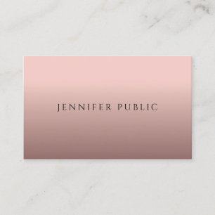 Elegant Minimalist Modern Professional Template Business Card