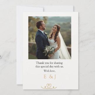 Elegant Minimalist & Modern Wedding Invitations