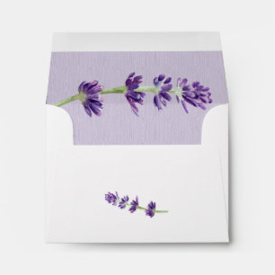 Elegant Minimalist New Fashion Lavender Wedding Envelope
