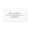 Elegant minimalist pastel blue discount card