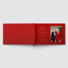 Elegant Minimalist Photo 40th Wedding Anniversary