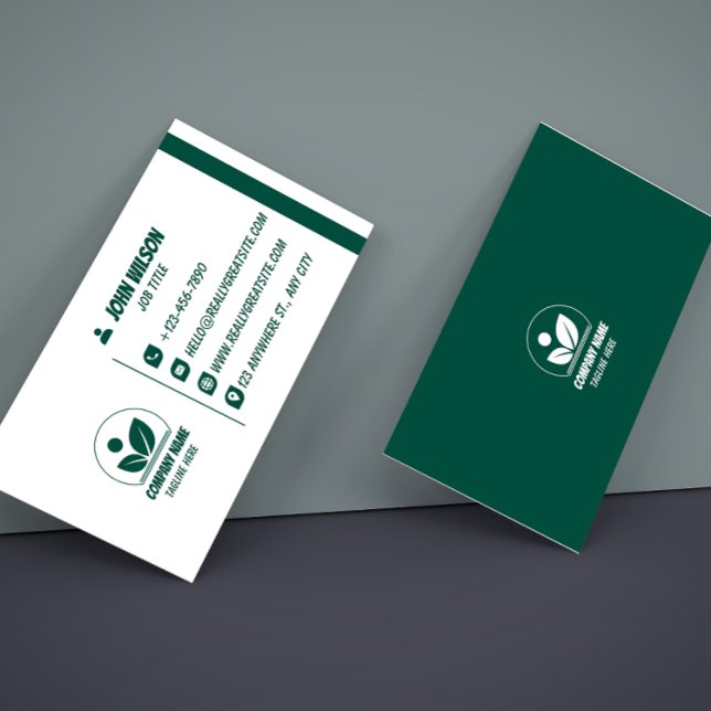 Elegant Minimalist Professional Business Card (Creator Uploaded)