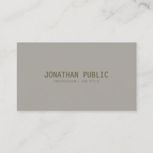 Elegant Minimalist Professional Modern Template Business Card