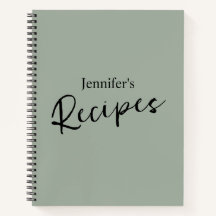 Elegant Minimalist Sage Green Recipe