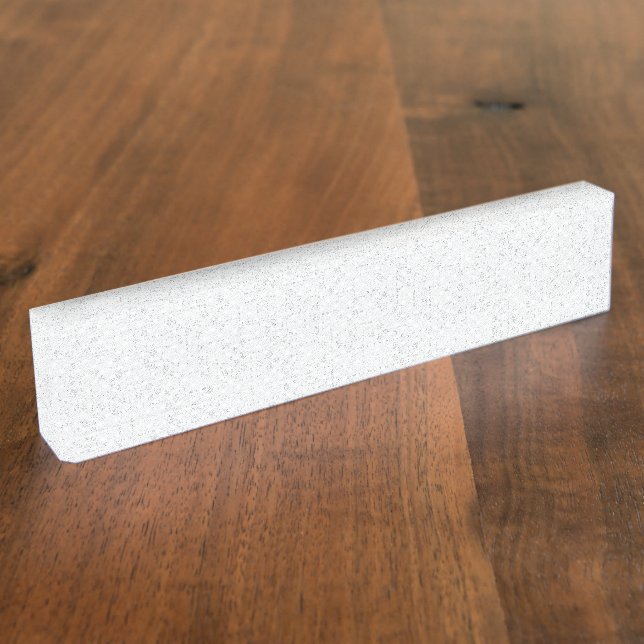 Elegant Minimalist School Pattern Nameplate (Side)