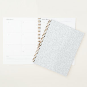 Elegant Minimalist School Pattern Planner