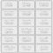 Elegant Minimalist Script 18 Guest Address Labels