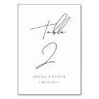 Elegant Minimalist Script Personalised Wedding