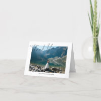 Elegant Minimalist Script Wedding Photo Folded