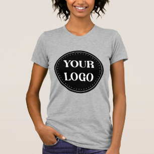 Elegant, Minimalist & Sleek Black QR Code Logo  T-Shirt