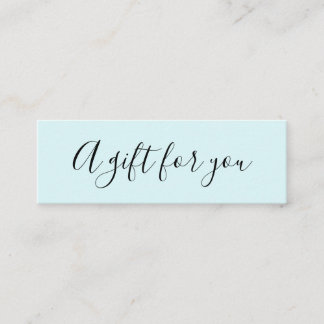 Elegant minimalist trendy modern discount card