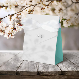 Elegant minimalist wedding Favor Box