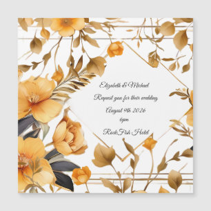 Elegant Minimalist Wedding Invitation