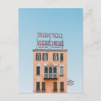 Elegant minimalist Wish you were here with me