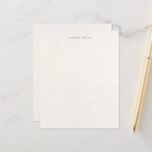 Elegant  Minimalistic Personalised Linen (image) 