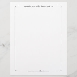 Elegant Minimalistic Star Icon Flyer