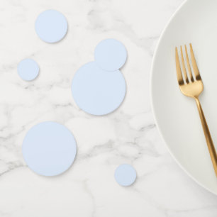 Elegant Mint Aqua Blue semi gloss table Confetti
