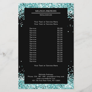 Elegant Mint both sides Flyer