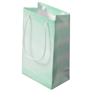 Elegant Mint Green Colour Creative Modern Template Small Gift Bag