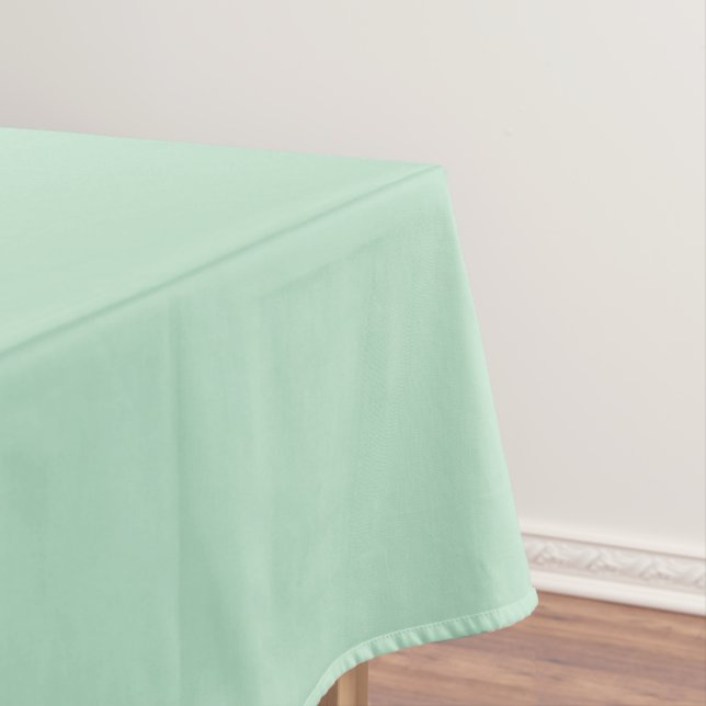 Elegant Mint Green Tablecloth for Any Occasion (In Situ)