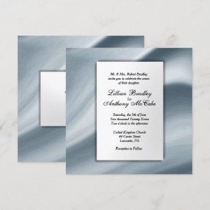 Elegant Mist Wedding Invitation