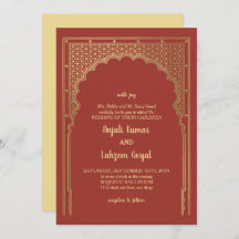 Elegant Misty Rose Indian Gateway Wedding