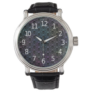 Elegant Modern Abstract Colourful Art Deco Pattern Watch