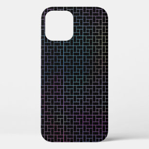 Elegant Modern Abstract Colourful Basket Pattern iPhone 12 Pro Case
