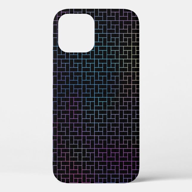Elegant Modern Abstract Colourful Basket Pattern | Case-Mate iPhone Case (Back)