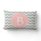 Elegant, modern and classic grey chevron monogram