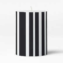 Elegant Modern Black And White Striped Art Form