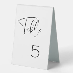 Elegant & modern black and white wedding