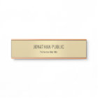 Elegant Modern Black Gold Glamour Template