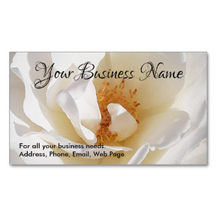 Elegant Modern Business Card Floral