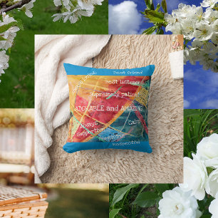 Elegant Modern Chic Great Mother Adorable Amazing Cushion