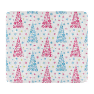 Elegant Modern Christmas tree Cutting Board