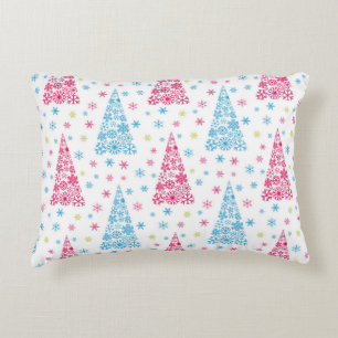 Elegant Modern Christmas tree Decorative Cushion