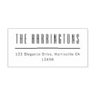 Elegant Modern Classic Rich Return Address