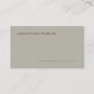 Elegant Modern Clean Design Professional Template Business Card