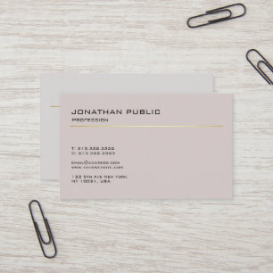 Elegant Modern Colour Harmony Minimalist Design Business Card