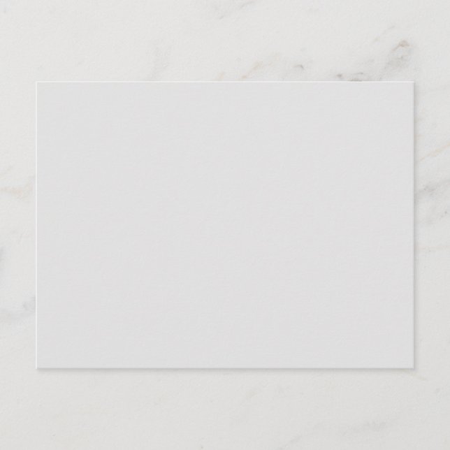 Elegant Modern Custom Invitation Postcard (Front)