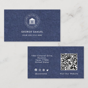 Elegant Modern Custom Logo Minimalist Simple Business Card