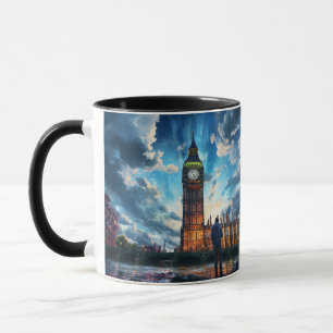 Elegant Modern Custom Photo and Personalised Mug