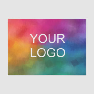 Elegant Modern Custom Template Your Logo Here Tissue Paper