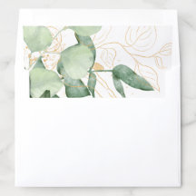 Elegant Modern Eucalyptus Watercolor