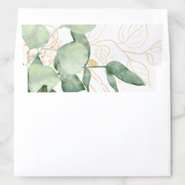 Elegant Modern Eucalyptus Watercolor