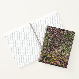 Elegant Modern Floral Gold Notebook